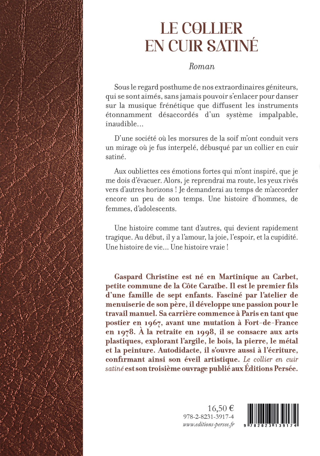 Le collier en cuir satiné – Image 2