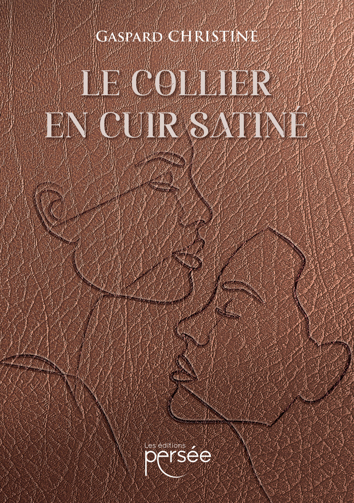 Le collier en cuir satiné